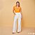CALCA RAMO SELVAGEM PANTALONA COM PREGAS- OFF WHITE - Imagem 1