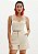BERMUDA AMARANTE COM ZIPER FRONTAL- OFF WHITE - Imagem 1