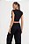 BLUSA COLCCI CANELADA - PRETO - Imagem 3