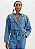 JAQUETA AMARANTE JEANS TRUCKER BORDADA- A0004 - Imagem 1