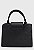 BOLSA SANTA LOLLA TEXTURIZADA - PRETA - Imagem 5