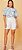 BERMUDA RAMO SELVAGEM CLOCHARD COM BOLSO FACA - OFF WHITE - Imagem 1