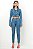 JAQUETA SLY WEAR  CROPPED COM MANGA LONGA EM JEANS - Imagem 1