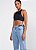 TOP COLCCI DETALHE TULE - PRETO - Imagem 1