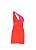 VESTIDO FORUM RECORTES ASSIMÉTRICO BICOLOR- VERMELHO ROSA - Imagem 1