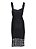 VESTIDO FORUM TULE LISTRADO - PRETO - Imagem 2