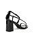 SANDALIA SANTA LOLLA SALTO MEDIO VERNIZ ANZELI - PRETO - Imagem 4