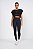 BLUSA COLCCI LISTRADA- PRETO - Imagem 1