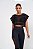BLUSA COLCCI LISTRADA- PRETO - Imagem 5