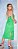 VESTIDO MIDI RAMO SELVAGEM ALÇAS COM CORRENTE- VERDE - Imagem 2