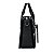 BOLSA SANTA LOLLA TOTE ALÇA FINA TRAMADA- PRETO - Imagem 7
