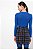 SAIA SLY WEAR CURTA EM TWEED COM PADRONAGEM XADREZ - Imagem 3