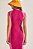 VESTIDO COLCCI CANELADO - ROSA ULTRA ROSE - Imagem 3