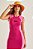 VESTIDO COLCCI CANELADO - ROSA ULTRA ROSE - Imagem 5