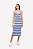 VESTIDO SLY WEAR MIDI RIBANA CANELADO - Imagem 1