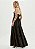 VESTIDO AMARANTE LONGO COM BORDADO - PRETO - Imagem 3