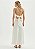VESTIDO AMARANTE LONGO COM CUT CUT- OFF WHITE - Imagem 3
