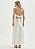 VESTIDO AMARANTE LONGO COM CUT CUT- OFF WHITE - Imagem 2