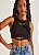 TOP COLCCI CANELADO - PRETO - Imagem 1