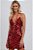 VESTIDO PAETE FORUM - VERMELHO - Imagem 1