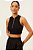 TOP COLCCI CANELADO COM ZIPER - PRETO - Imagem 2