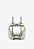 MOCHILA SCHUTZ CHARMS COURO- PRATA - Imagem 5