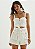SHORT AMARANTE ULTILITARIO CINTURA ALTA - OFF WHITE - Imagem 1