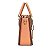 BOLSA SANTA LOLLA ATANADO -COGNAC - Imagem 3