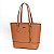 BOLSA SANTA LOLLA ATANADO- COGNAC - Imagem 3