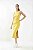 VESTIDO COLCCI CANELADO - AMARELO MURICI - Imagem 1