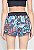SHORT COLCCI FOLHAGEM - MARINHO \ VERDE - Imagem 3