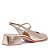 SCARPIN SANTA LOLLA COURO NOBRE - OURO LIGHT - Imagem 3