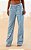 CALÇA OPEN JEANS METALIZADA NATALIA - INDIGO - Imagem 1