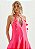 VESTIDO AMARANTE TAFETÁ FRENTE UNICA - ROSA - Imagem 6