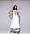 VESTIDO AMARANTE SUPER MIDI BORDADO - OFF WHITE - Imagem 1