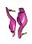 SANDALIA SCHUTZ MULE DETHALIA PIN HEEL - PINK - Imagem 3