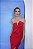 VESTIDO FORUM LINHO - VERMELHO IFE - Imagem 1