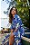 SAIA RAMO SELVAGEM MIDI ESTAMPADO - AZUL ROYAL - Imagem 2