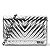 BOLSA SANTA LOLLA PEQUENA METALIZADO - PRATA - Imagem 1