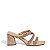 SALTO ALTO SANTA LOLLA MULE NAPA SANTORINE - BEGE - Imagem 2