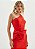 VESTIDO AMARANTE SUPER MIDI COM LACO- MELANCIA RED - Imagem 4