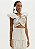 TOP AMARANTE DE BABADOS COM TORÇÃO- OFF WHITE - Imagem 7