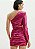 VESTIDO AMARANTE CURTO OMBRO UNICO- ROSA PEROLA - Imagem 2
