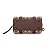 BOLSA SANTA LOLLA JACQUARD CUBOS DUAS ALÇAS MEDIA - MARROM - Imagem 3