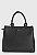 BOLSA SANTA LOLLA TOTE TIRACOLO ESTRUTURADA GRANDE - PRETO - Imagem 1