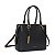 BOLSA SANTA LOLLA ALÇA TRANSVERSAL REMOVÍVEL GRANDE - PRETO - Imagem 3