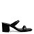 SANDALIA SANTA LOLLA SALTO BAIXO SOFT PRIME - PRETO - Imagem 1