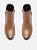 BOTA AREZZO COURO CANO CURTO LIGHT TOAST - MARROM - Imagem 3