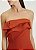 VESTIDO FORUM LINHO COM FENDA - LARANJA - Imagem 3