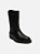 BOTA AREZZO ALICIA COURO CANO MEDIO - PRETO - Imagem 2